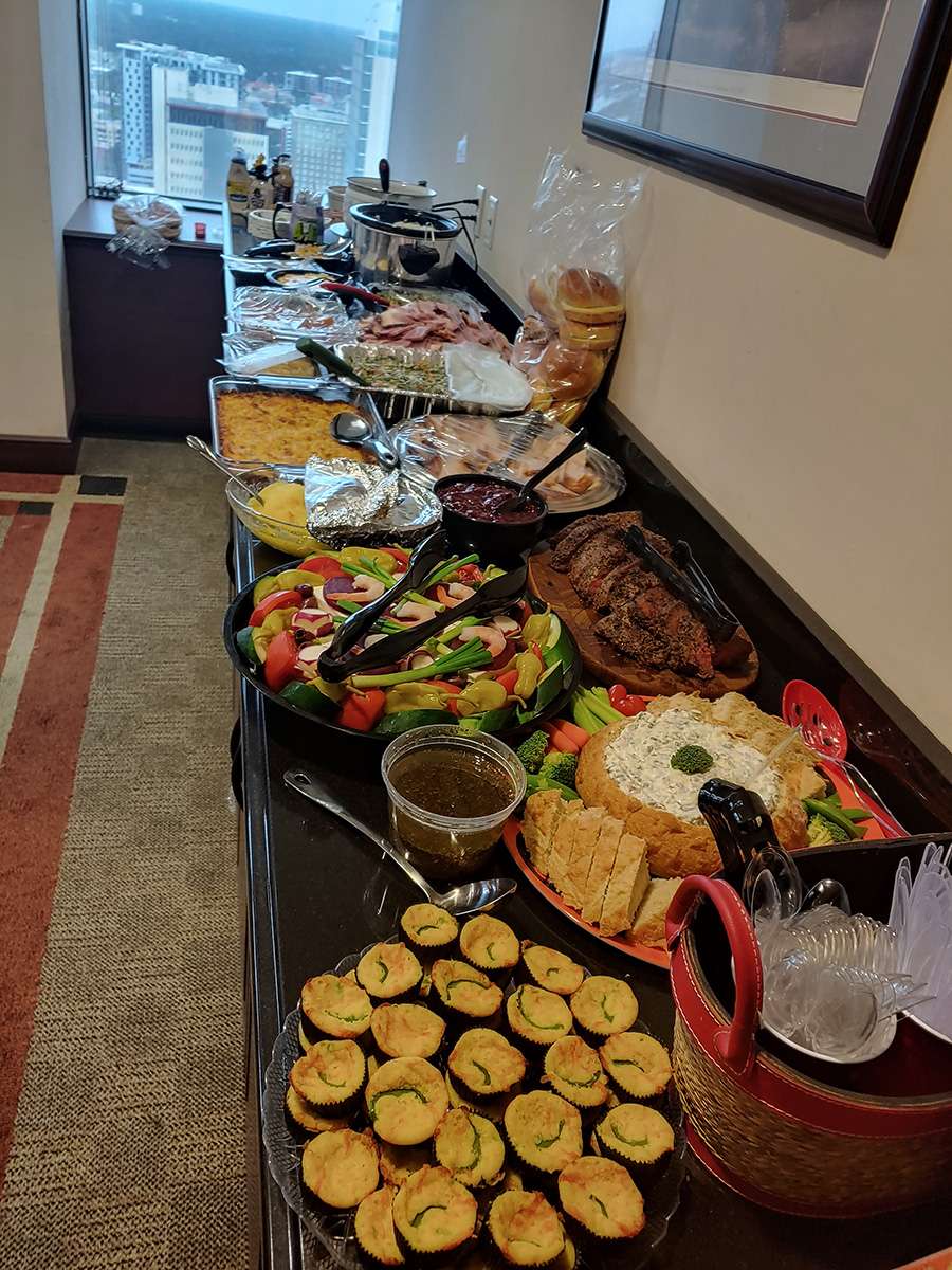 Nov 14, 2019 - Anthony & Partner's attorneys and staff celebrated a wonderful Thanksgiving feast.